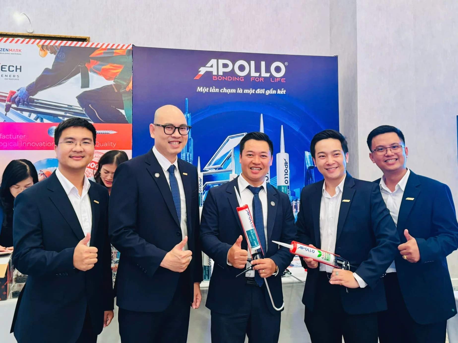 Đại diện Apollo Silicone tại triển lãm “Kết nối & Kiến tạo” - Chia sẻ giải pháp và kết nối sâu cùng doanh nghiệp ngành xây dựng